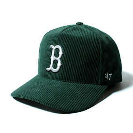 フォーティーセブン 47キャップ MLB メジャーリーグ ダークグリーン RED SOX THICK CORDUROY'47 HITCH -DARK GREEN-