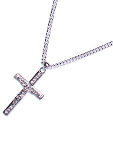�A�h�o���X ADVANCE �V���o�[�l�b�N���X SILVER CROSS NECKLACE -70cm-