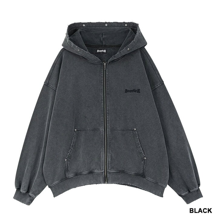 楽天市場】サプライヤー SUPPLIER ジップアップフーディ M,L,XLサイズ 