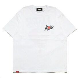 モブ MOBB Tシャツ XS,S,M,L,XL,XXLサイズ ホワイト/白 カットソー 半袖 ロゴ HEART DRIP T-SHIRT -WHITE-