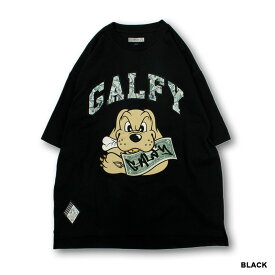 GALFY ガルフィー Tシャツ ユニセックス ストリート ジェンダーレス ブラック ホワイト グリーン ガル札TEE -3.COLOR-