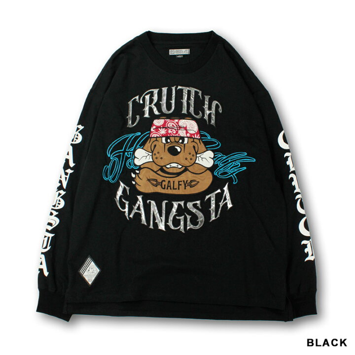楽天市場】GALFY ガルフィー ロンTEE L,XLサイズ ブラック/黒 ホワイト 