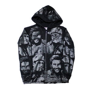 ASAALI �A�T�[�� �p�[�J�[ �t�[�f�B�[�g�b�v�X �Z�b�g�A�b�v�Ή� �u���b�N/�z���C�g OREO CARTEL HOODIE-BLACK×BLACK-
