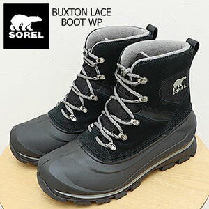 SOREL \ BUXTON LACE BOOT WP oNXg[X u[c EH[^[v[t Black, Quarry ubN,NH[[ C V[Y EB^[ h h Y