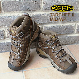 返品交換送料無料 KEEN キーン レディース TARGHEE II MID WP ターギー2 ミッド ウォータープルーフ SLATE BLACK/FLINT STONE スレートブラック/フリントストーン ブーツ 靴 スニーカー シューズ 防水 アウトドア トレッキング ハイキング フェス