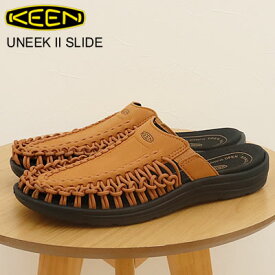 返品交換送料無料 KEEN キーン UNEEK II SLIDE ユニーク ツー スライド CATHAY SPICE/BLACK キャセイスパイス/ブラック サンダル 靴 スニーカー シューズ アウトドア キャンプ コンフォート