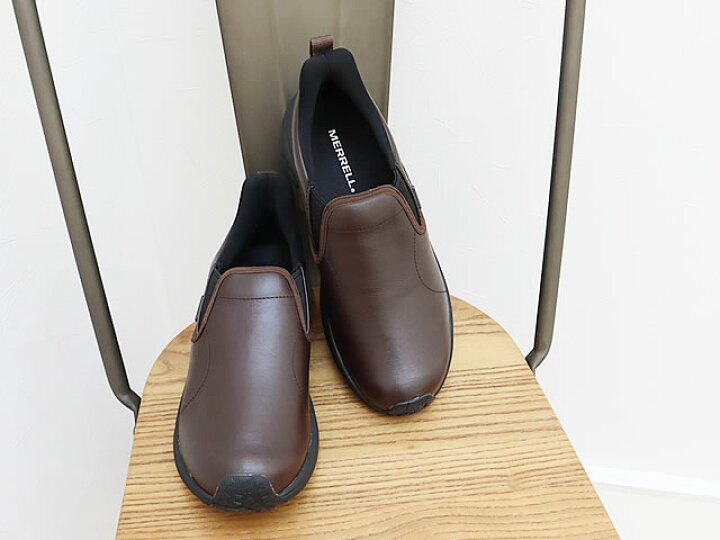 スニーカー メレル JUNGLE MOC EVO WATERPROOF 26.5cm DARK BROWN 楽天 