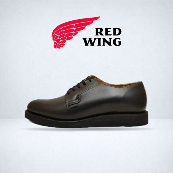 ☆9/15限定！ポイント最大29.5倍！要エントリー！【返品交換送料無料】   RED WING レッドウィング 101 POSTMAN OXFORD ポストマン オックスフォード BLACK CHAPPARRAL ブラック シャパラル 短靴 ブーツ シューズ サービスシュー メンズ レディース レッドウィングブーツ