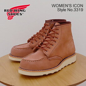 返品交換送料無料 RED WING レッドウィング 3319 WOMEN'S 6" Classic Moc ウィメンズ 6インチ クラシックモック Dusty Rose"Abilene" ダスティローズ"アビリーン" ラフアウト スエード