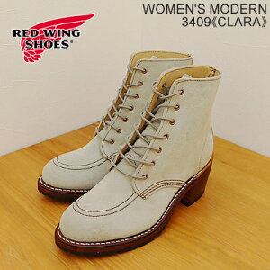 【返品交換送料無料】 RED WING レッドウィング 3409 WOMEN'S MODERN CLARA ウィメンズ モダン クララ White Sand "Mohave" ホワイトサンド ”モハヴェ” 靴 ワークブーツ シューズ