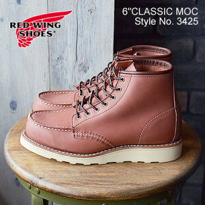 yԕiz RED WING bhEBO 3425 WOMEN'S 6" Classic Moc EBY 6C` NVbNbN Auburn"Legacy" I[o["KV[" C [Nu[c V[Y