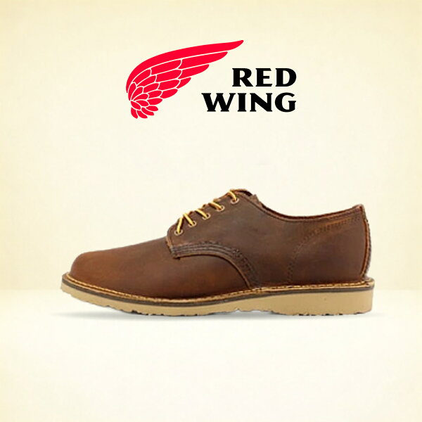 ☆9/10限定！P最大39.5倍！要エントリー！【返品交換送料無料】  RED WING レッドウィング Style No.3604 WEEKENDER OXFORD ウィークエンダー オックスフォード COPPER ROUGH＆TOUGH カッパー・ラフ アンド タフ 靴 ワークブーツ シューズ メンズ レディース レッドウイング