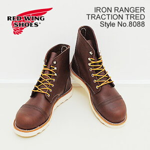 yԕiz RED WING bhEBO Style No.8088 IRON RANGER TRACTION TRED ACA W[ gNVgbh AMBER HARNESS Ao[n[lX  C [Nu[c V[Y