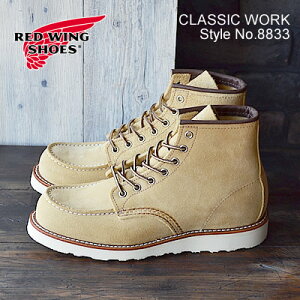 yԕiz RED WING bhEBO 8833 CLASSIC WORK 6"MOC-TOE NVbN[N 6C` bNgD Hawthorne"Abilene" z[\[hAr[h #8173