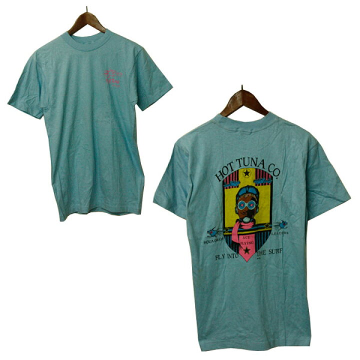 楽天市場】HOT TUNA（ホットツナ）80年代 ピラニア プリントTシャツ  