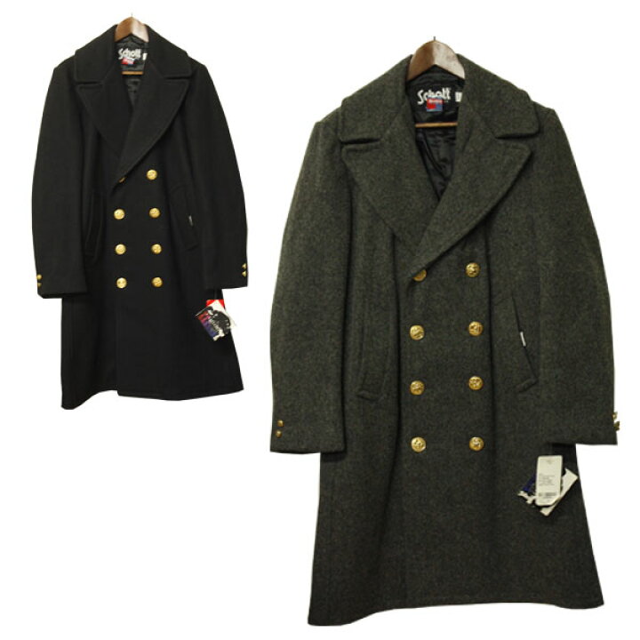 楽天市場】schott（ショット）ロングコート メンズ ウール 【USAデッド 