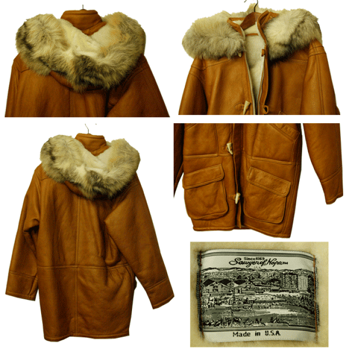 楽天市場】SAWYER OF NAPA ラムスキンムートンダッフルコート 裏ボア