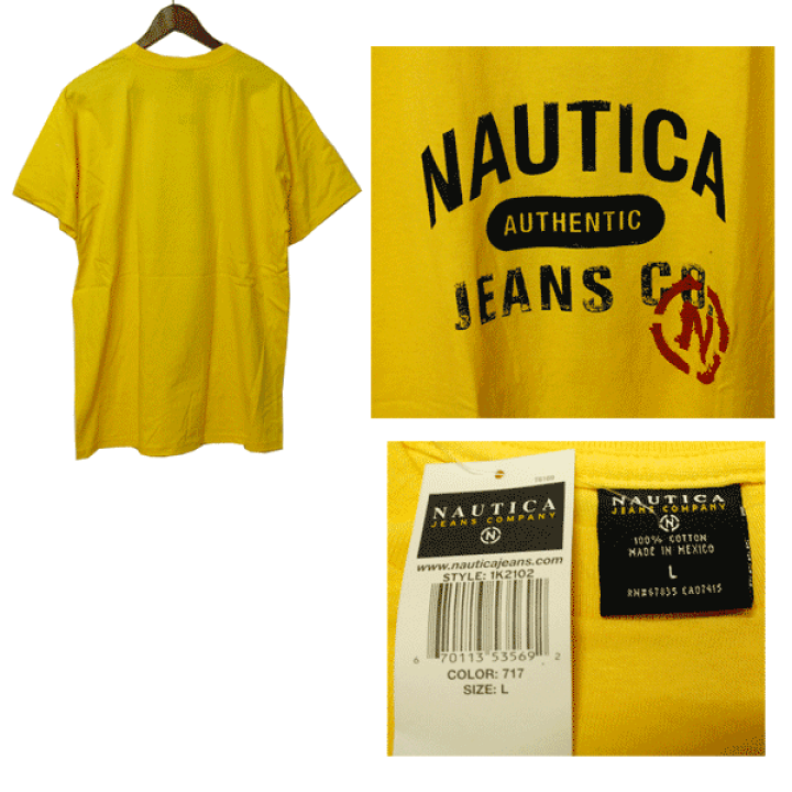楽天市場】NAUTICA JEANS（ノーティカジーンズ）Tシャツ メンズ