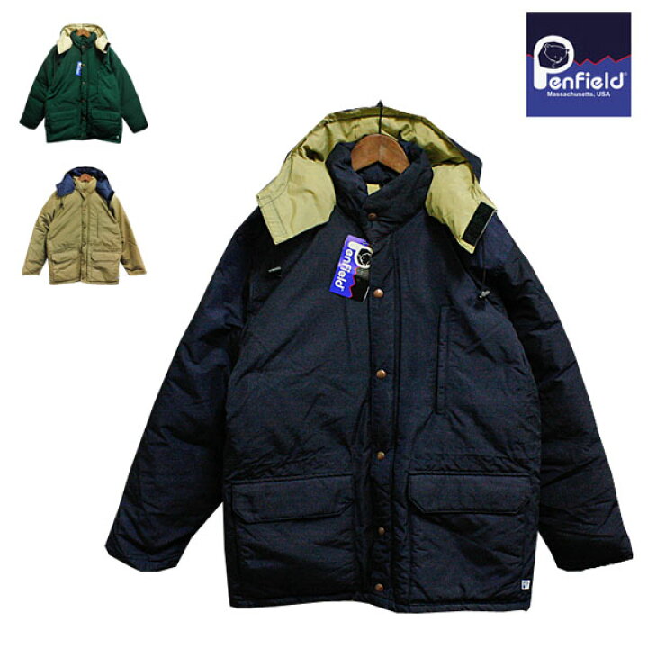 楽天市場】ペンフィールド フード付きダウンジャケット メンズ  