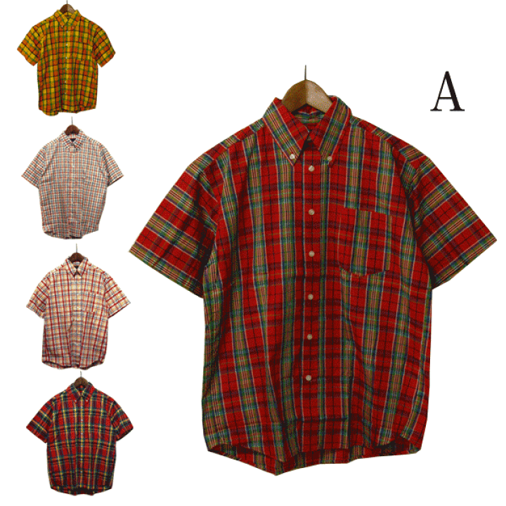 楽天市場】半袖 チェックシャツ メンズ,チェック,シャツ,夏,春