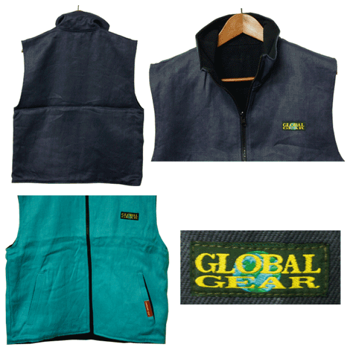 楽天市場】GLOBALGEAR（グローバルギア）リバーシブルベスト HEMP 