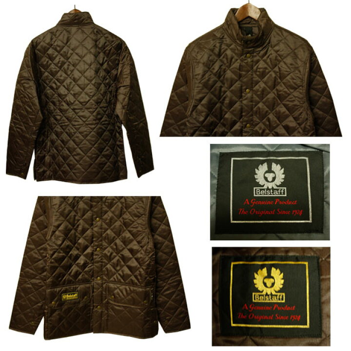 楽天市場】Belstaff（ベルスタッフ）キルティングジャケット メンズ 
