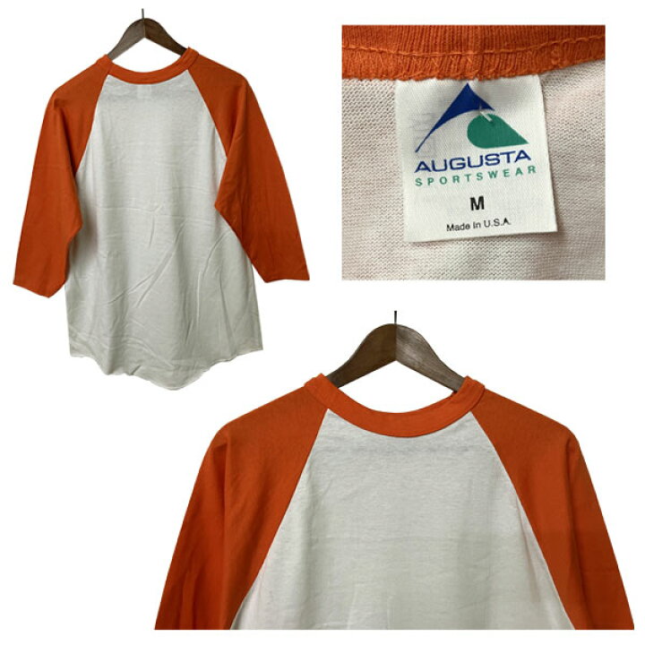 楽天市場】AUGUSTA（オーガスタ）ラグラン 7分袖Tシャツ メンズ 