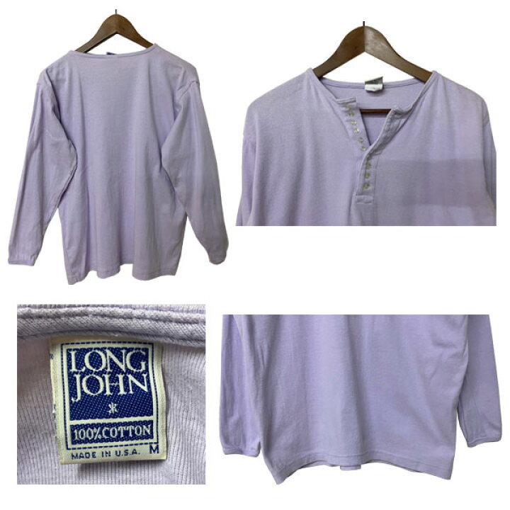楽天市場】long john（ロングジョン）10ボタン ヘンリーネックロンTee 