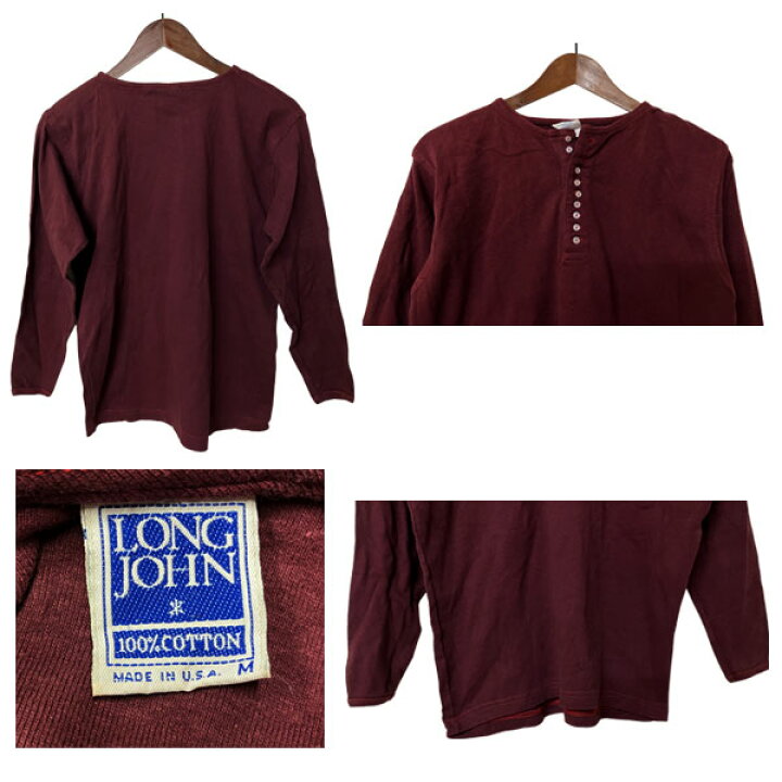 楽天市場】long john（ロングジョン）10ボタン ヘンリーネックロンTee 