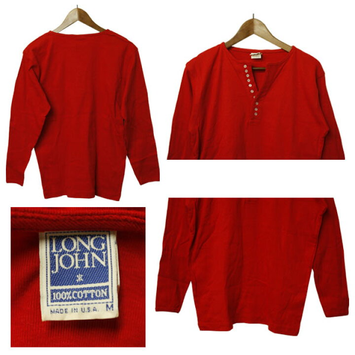 楽天市場】long john（ロングジョン）10ボタン ヘンリーネックロンTee 