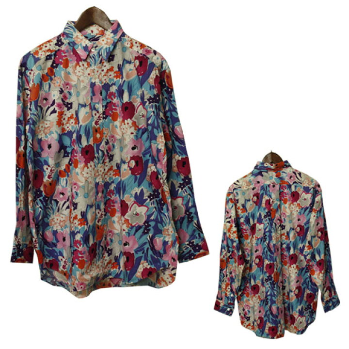 楽天市場】花柄総柄シャツ メンズ,未使用,柄シャツ,希少,レア : WALK