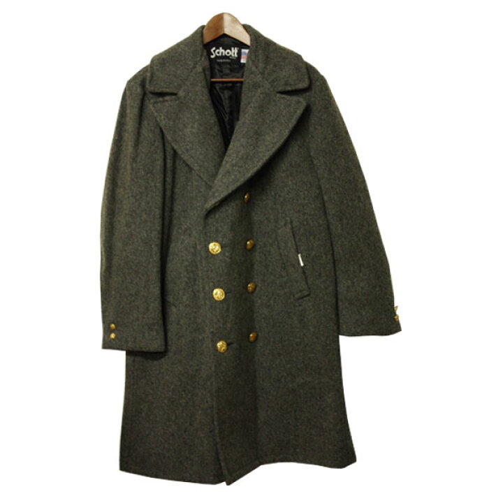 楽天市場】B品訳あり schott（ショット）ロングコート メンズ ウール 