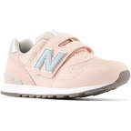 『ラスト20.5cm・21.0cm』【newbalance】PO313 ピンク JPK 子供靴 マジック ハーフサイズ C-CAP キッズ専用ラスト なみなみインソール 小学生 スニーカーキッズ ニューバランス NB NEWBALANCE 運動靴 灰色 紺色 ピンク 運動会 遠足 通園靴 足育シューズ クラブ活動