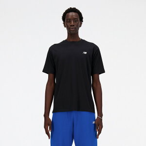 NB New Balance Stacked Logo �V���[�g�X���[�uT�V���cMT41509BK �����Y �j���[�o�����X NEWBALANCE NB ���S �����j���O �W���M���O �E�H�[�L���O�@���F �f�C���[�E�F�A