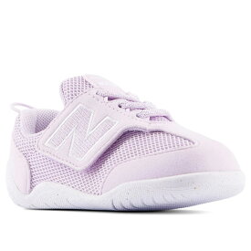 【11cm〜】newbalance ニューbファーストB1 パープル NW1STPP ハーフサイズ ファーストシューズ 赤ちゃん靴 赤ちゃんシューズ ベビーシューズ ニューバランス NB NEWBALANCE ギフト プレゼント 男の子 女の子 ファースト 初めての靴 コートシューズ 幼稚園 保育園 紫 APMA