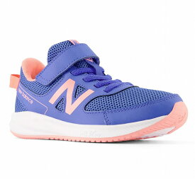 『ラストブルー17.5cmのみ』キッズスニーカー new balance YT570 子供靴 通園靴 クッション性 ハーフサイズ マジックテープ脱ぎ履きラクラク ニューバランス キッズスニーカー チャイルドシューズ 通学靴 小学生 幼稚園 入園式 保育園 公園遊び 遠足 運動靴 レッドRN3