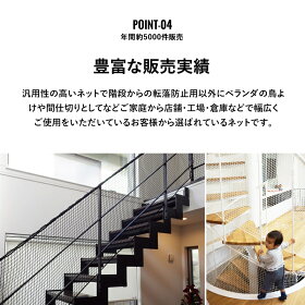 楽天市場 全品10 Off 15日限定クーポン 転落防止ネット 階段 転落防止 ネット 網 ベランダ 室内 屋外 ブラック ホワイト スケルトン 螺旋 らせん階段 吹き抜け ペット 子供転落防止 おしゃれ 階段 危ない ゴルフ 鳩よけ ネット15c 幅30 100 丈30 100cm Jq 壁紙