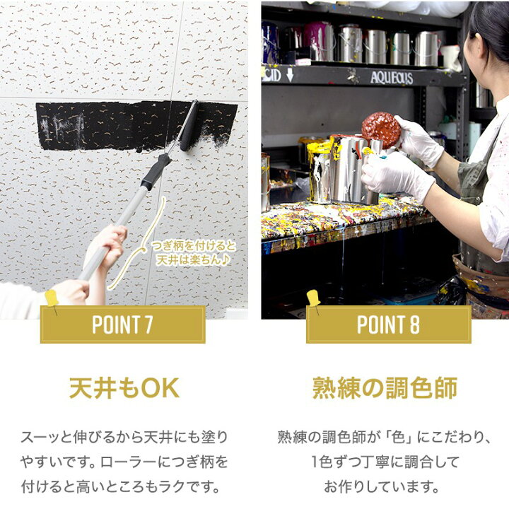 楽天市場 ペンキ 壁紙 壁紙の上に塗るペンキ 水性塗料 水性ペンキ ウォールペイント 壁紙の上から塗れるペンキ 壁 天井 マット 艶消し 塗料 おしゃれ クロス Dippin Paint ディッピンペイント Wall Paint マットウォール Matte Wall シャビーセレクション 1kg Jq 壁紙