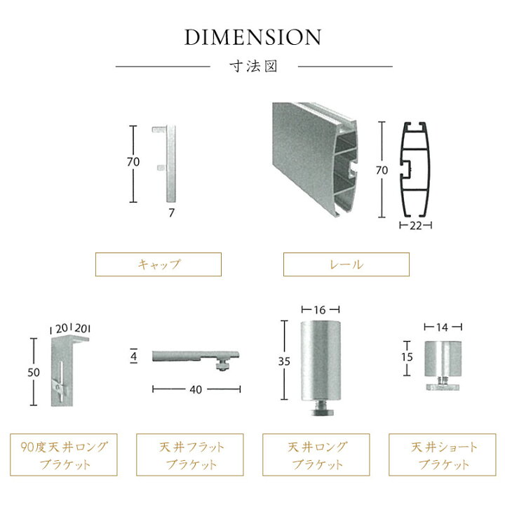 楽天市場】[1000円OFFクーポン配布中]カーテンレール アイアンレール 