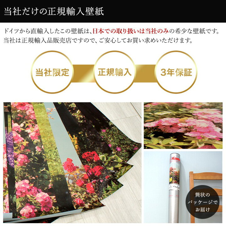 楽天市場】壁紙 インポート壁紙 輸入壁紙 海外 クロス のりなし のり付 