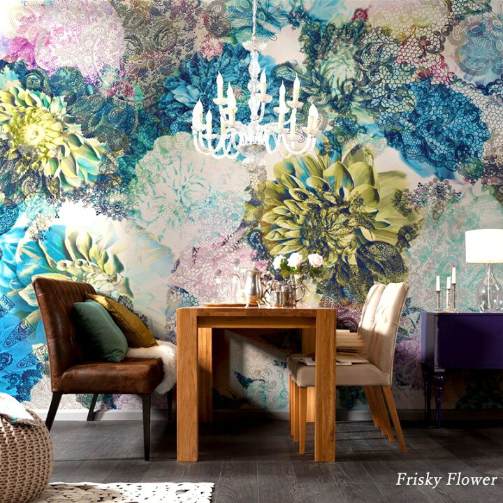 楽天市場 1000円offクーポン 楽天マラソン 壁紙 インポート壁紙 輸入壁紙 海外 クロス のりなし のり付 紙 花柄 オシャレ ドイツ製 Frisky Flower 8 941 Diy 補修 店舗 内装 リビング トイレ 玄関 リフォーム 撮影用 ウォールペーパー Wallpaper Csz 壁紙 ウォール