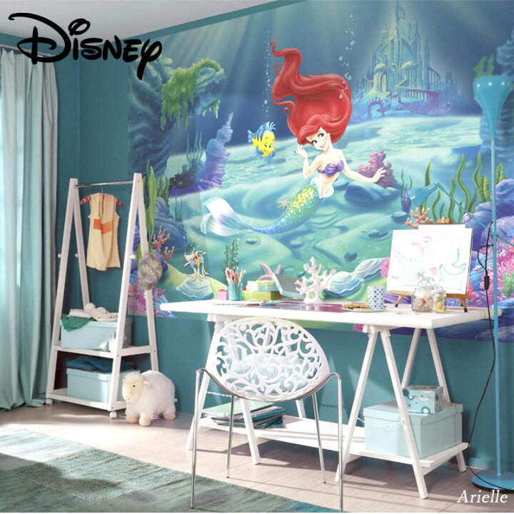 楽天市場 壁紙 アリエル 輸入壁紙 海外 インポート壁紙 ディズニー Disney Disney 粉のり付 紙 おしゃれ 海 ありえる クロス 店舗 内装 撮影 張り替え ドイツ製 Arielle 4 463 Diy 補修 リビング トイレ 玄関 リフォーム ウォールペーパー Wallpaper Csz 壁紙
