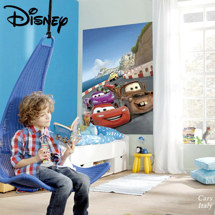 楽天市場 300円offクーポン対象 壁紙 輸入壁紙 海外 インポート壁紙 ディズニー Disney Disney Cars カーズ 粉のり付 紙 おしゃれ 車 クロス 店舗 内装 撮影 ドイツ製 Cars Italy 1 402 Diy 補修 リビング トイレ 玄関 リフォーム ウォールペーパー Wallpaper Csz