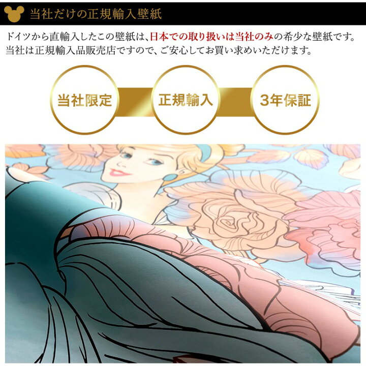 楽天市場 1000円offクーポン対象 壁紙 クロス 輸入壁紙 インポート壁紙 ディズニー Disney おしゃれ はがせる 張り替え 補修 シールタイプ はがせる壁紙 コマーディズニープリンセス シンデレラ シンデレラパステルドリームズ Dd1 003 Csz 壁紙 ウォールデコ 壁際貴族