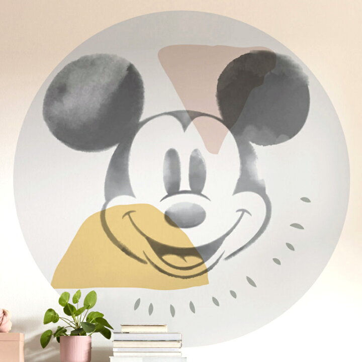 楽天市場 全品10 Off 15日限定クーポン 壁紙 クロス 輸入壁紙 インポート壁紙 ディズニー Disney おしゃれ はがせる 張り替え 補修 シールタイプ はがせる壁紙 コマー ディズニー Mickey Abstract ミッキー アブストラクト Dd1 039 Csz 壁紙 ウォールデコ 壁際貴族