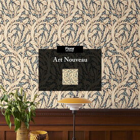 [10％OFF!]壁紙 輸入壁紙 北欧 FIONA フィオナ Art Nouveau アール・ヌーボー 葉 枝 植物 ボタニカル おしゃれ diy wallpaper アクセントクロス 海外 CSZ