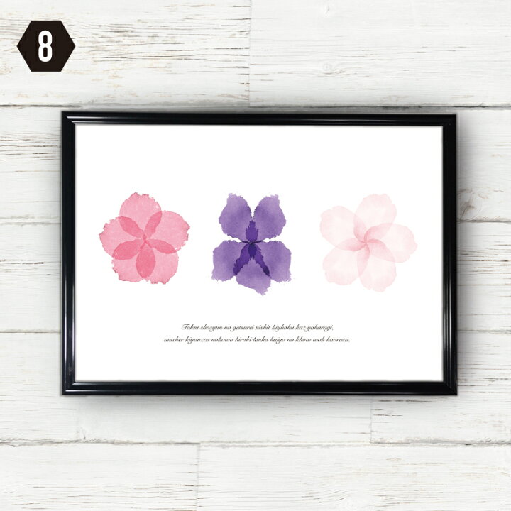 楽天市場 お得な5枚セット フレーム付き アートポスター Inkart インテリア インクアート ポスター アートパネル アートパネル アートフレーム 額付き 壁 壁掛け おしゃれ モダン カラフル 水彩 花 ボタニカル 植物 香水 ハイヒール 英語 抽象 ウォレナ 楽天市場店