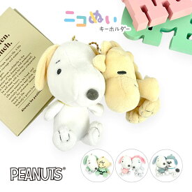 ニコぬいキーホルダー スヌーピー キーホルダー ぬいぐるみ 75113 EVスヌーピー マスコットチャーム バッグチャーム ニコイチ おソロ お揃い 子供 女の子 女子 ガールズ 小学生 中学生 高校生 スヌーピー ウッドストック チャーリーブラウン ベル オラフ にこぬい ニコヌイ