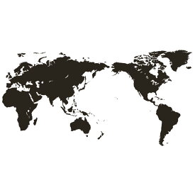 ウォールステッカー 世界地図 【ws-226】 【900mm×1700mm】 【1枚】 【送料無料】