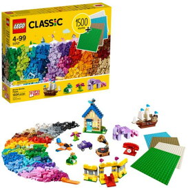[送料無料] LEGO レゴ クラシック ブロック プレート 11717 基礎板 付き 自由 ビルディング キット おもちゃ 知育 玩具 組み立て 男の子 女の子 ジュニア 子供 キッズ 大人 クリスマス おうち時間 ブロック お得 1,500ピース[楽天海外通販]
